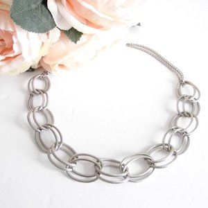 OVAL Double Link Chain Necklace